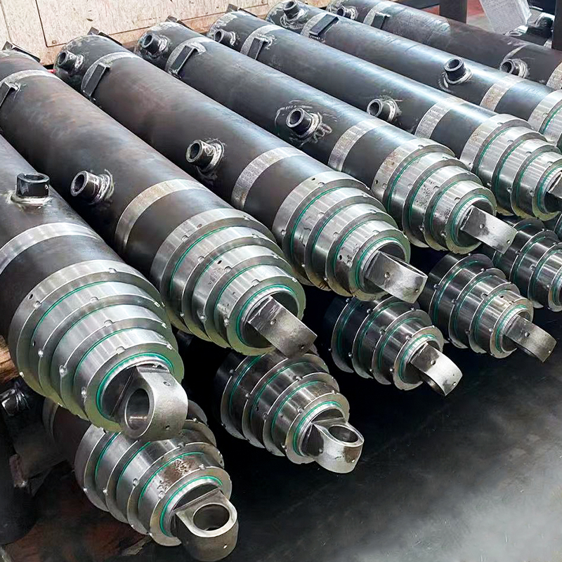 Teleskopisk hydraulcylinder – flerstegs cylinderrörsats, kalldraget stålrör, E355